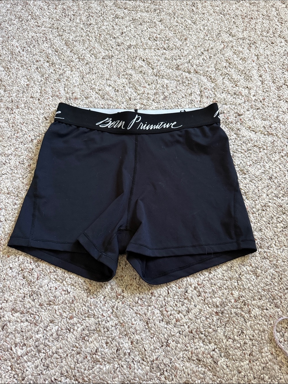 Born Primitive Black Compression Training Shorts